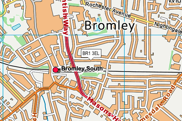 Map of BROOK TESTING SOLUTIONS LTD at district scale