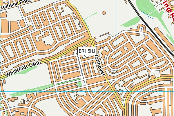 Map of EAST HILL DARTFORD LTD at district scale