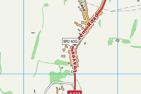 Map of KESTON TOLLGATE SERVICE STATION LIMITED at district scale