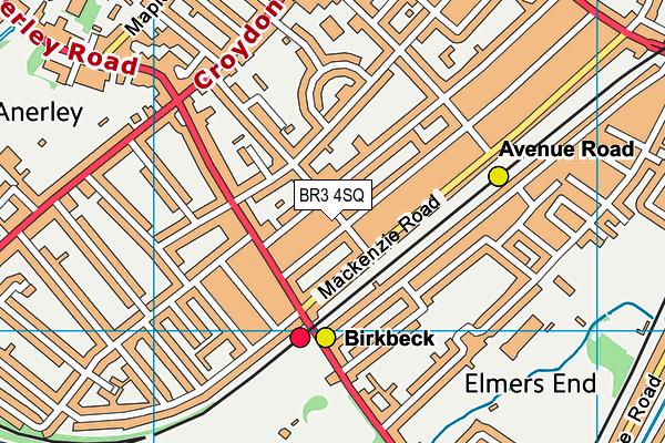 Map of ELISABETH HASTINGS LTD at district scale