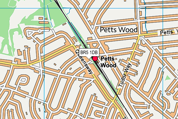 Map of CT (PETTSWOOD) LTD at district scale