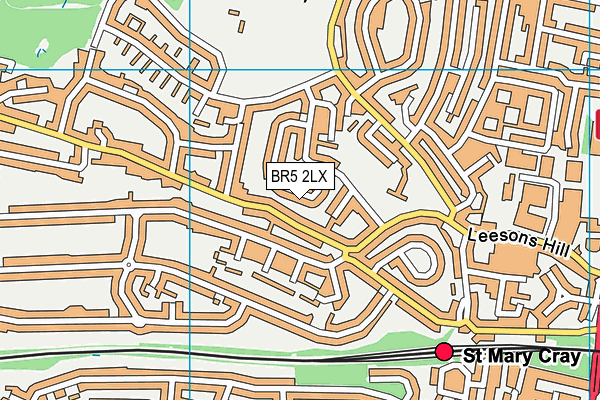 Map of HB LONDON ENTERPRISES LTD at district scale