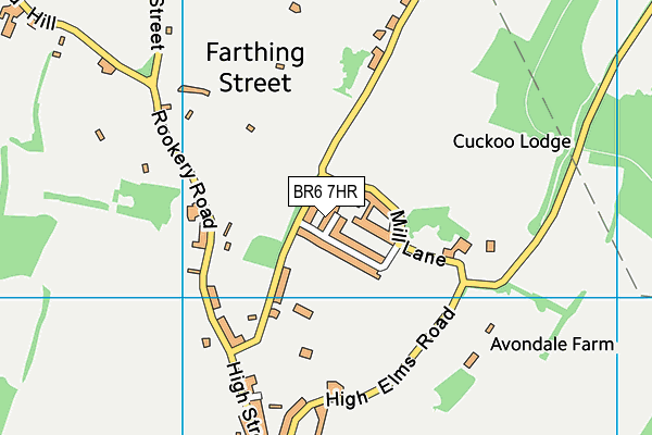 Map of GB TILING LTD at district scale