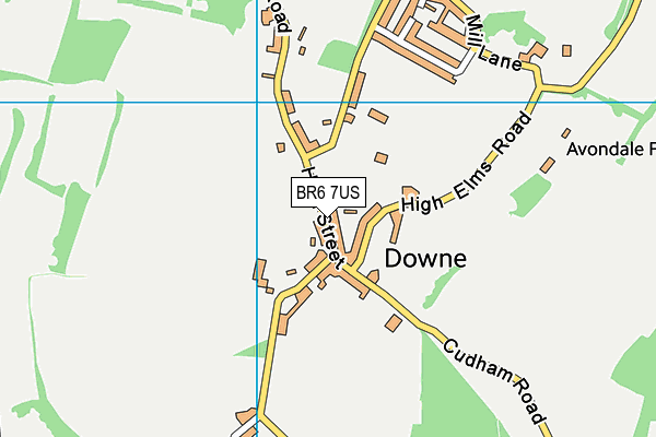 Map of DOWNE SPICE LTD at district scale
