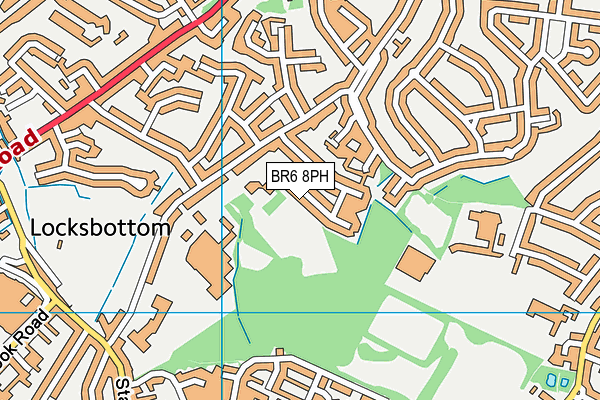 BR6 8PH map - OS VectorMap District (Ordnance Survey)