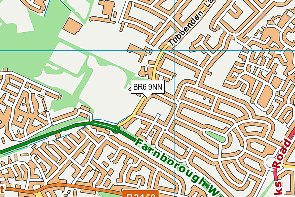 BR6 9NN map - OS VectorMap District (Ordnance Survey)
