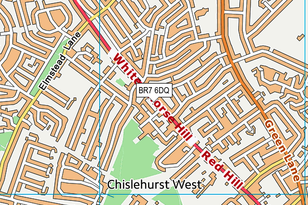 Map of WHITE HORSE HILL FREEHOLD LIMITED at district scale