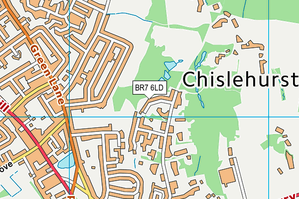 Map of IDEAL (CHISLEHURST) PROPERTIES INVESTMENTS LIMITED at district scale
