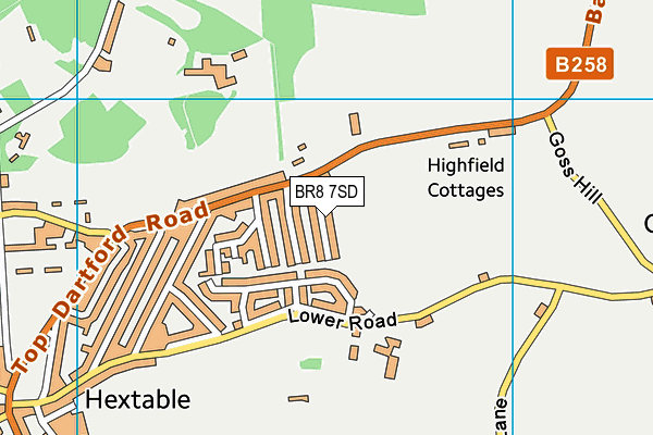 Map of COUPERJONES LTD at district scale