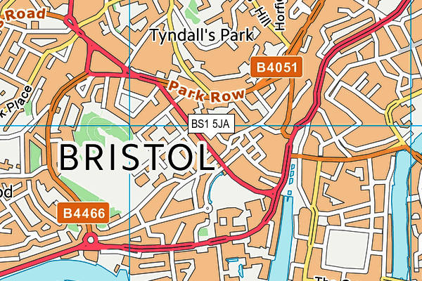 Map of CHICKEN GRILL BRISTOL LIMITED at district scale