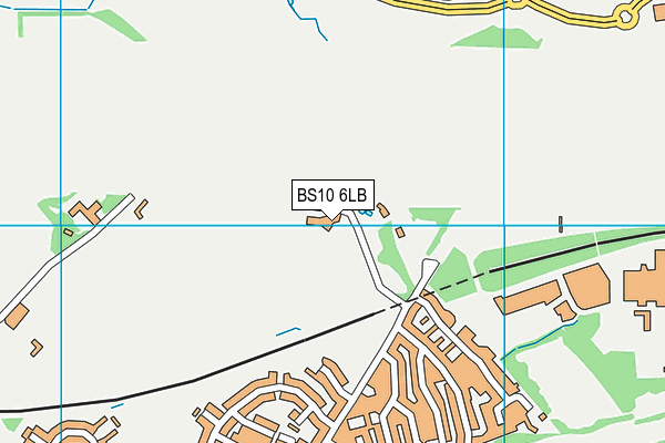 BS10 6LB map - OS VectorMap District (Ordnance Survey)