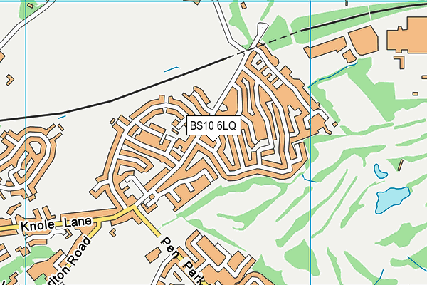 BS10 6LQ map - OS VectorMap District (Ordnance Survey)