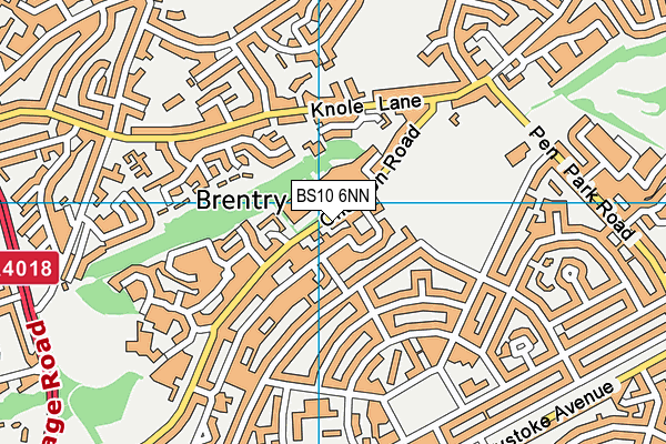 BS10 6NN map - OS VectorMap District (Ordnance Survey)