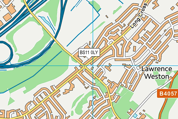 BS11 0LY map - OS VectorMap District (Ordnance Survey)