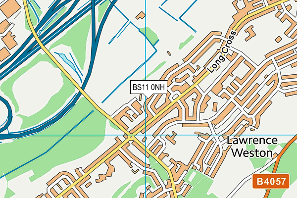 BS11 0NH map - OS VectorMap District (Ordnance Survey)