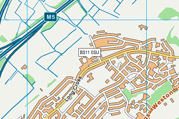 St Bede's Catholic College map (BS11 0SU) - OS VectorMap District (Ordnance Survey)