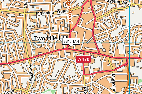 Map of THE PACKHORSE PUBLIC HOUSE LTD at district scale