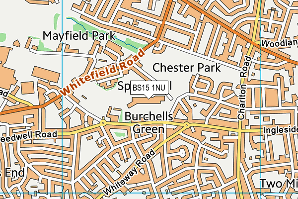 Bristol Brunel Academy map (BS15 1NU) - OS VectorMap District (Ordnance Survey)