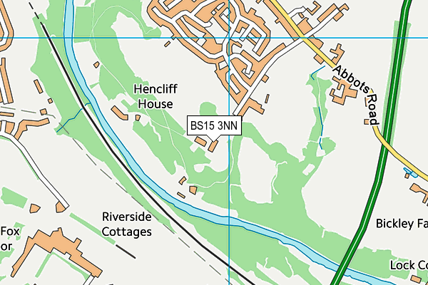 BS15 3NN map - OS VectorMap District (Ordnance Survey)