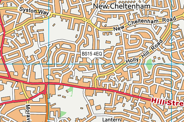 BS15 4EQ map - OS VectorMap District (Ordnance Survey)