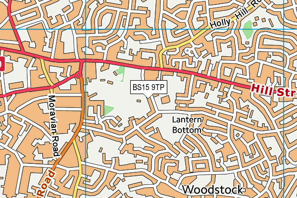 Kingswood Park map (BS15 9TP) - OS VectorMap District (Ordnance Survey)