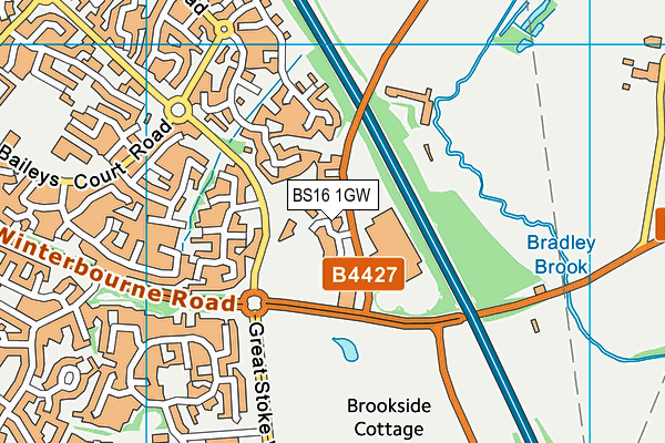 Map of BRISTOL SPINE CLINIC LIMITED at district scale