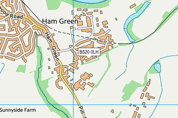 Map of THE CRYPT LTD at district scale