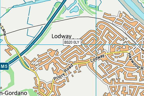Map of LODWAY RESIDENTS MANAGEMENT COMPANY LIMITED at district scale