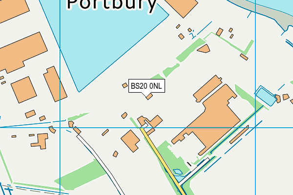 BS20 0NL map - OS VectorMap District (Ordnance Survey)