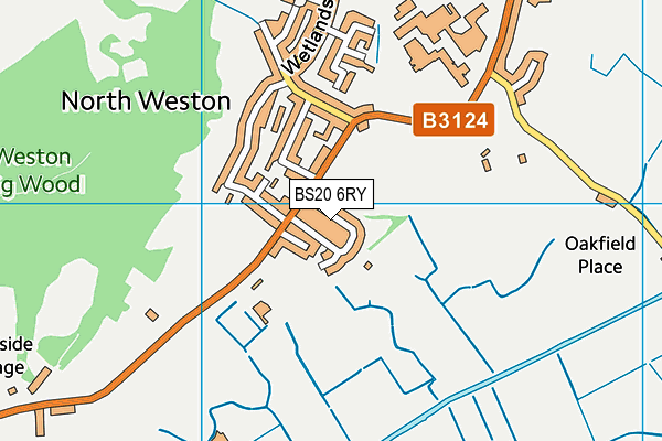 BS20 6RY map - OS VectorMap District (Ordnance Survey)