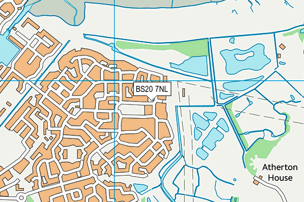 BS20 7NL map - OS VectorMap District (Ordnance Survey)