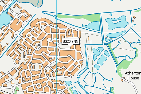 BS20 7NN map - OS VectorMap District (Ordnance Survey)