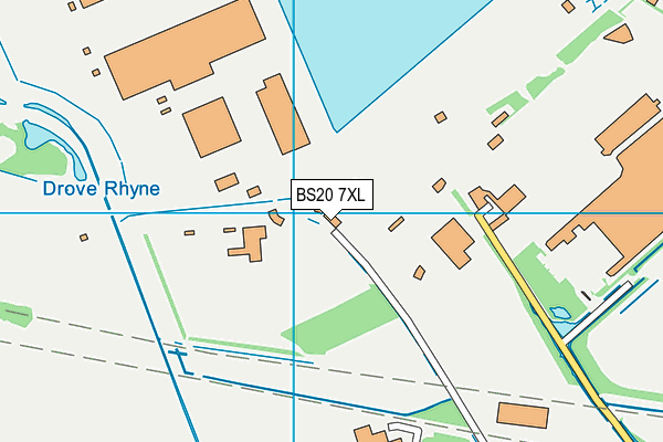 BS20 7XL map - OS VectorMap District (Ordnance Survey)