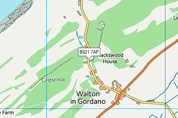 Map of GORDANO VALLEY HEATING LTD at district scale