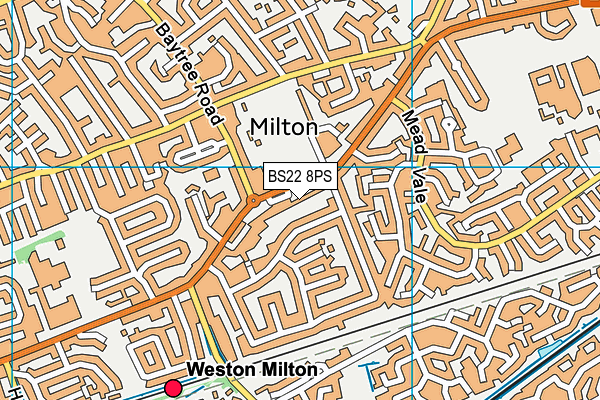 Map of BRISTOL & WESTON LTD at district scale