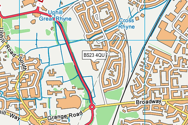 Weston College Health And Active Living Skills Centre map (BS23 4QU) - OS VectorMap District (Ordnance Survey)