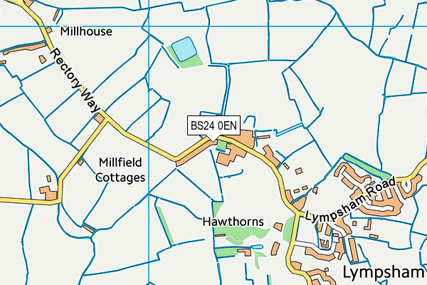 Map of LYMPSHAM MANOR FARM LIMITED at district scale