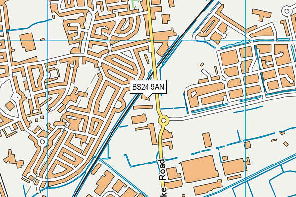 Map of TRICEL (WESTON) LIMITED at district scale