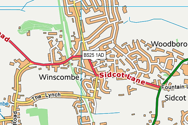 Map of WATCHSCOUT LTD at district scale