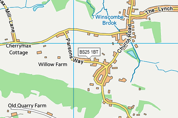 Map of WINSCOMBE ENGINEERING LTD at district scale