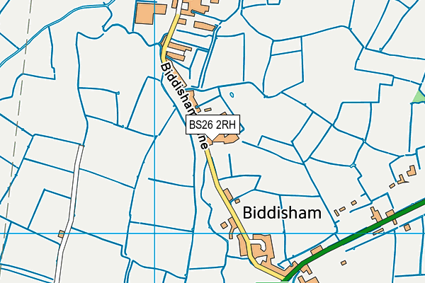BS26 2RH map - OS VectorMap District (Ordnance Survey)