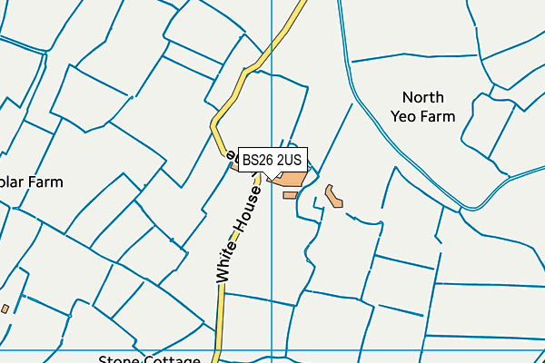 BS26 2US map - OS VectorMap District (Ordnance Survey)