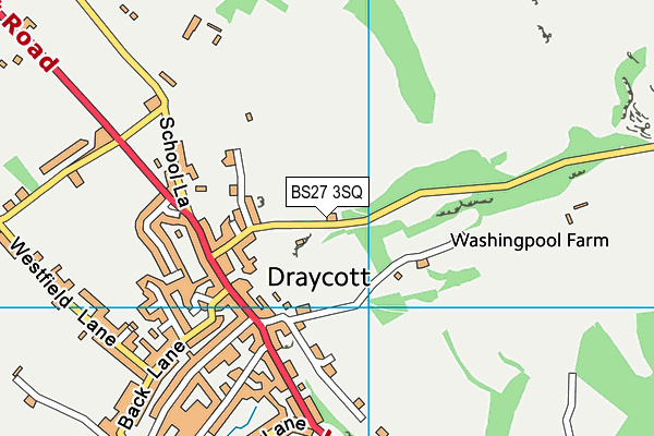 BS27 3SQ map - OS VectorMap District (Ordnance Survey)