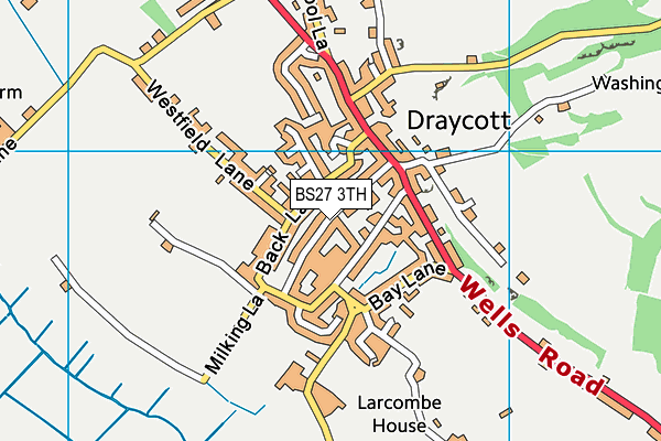 BS27 3TH map - OS VectorMap District (Ordnance Survey)
