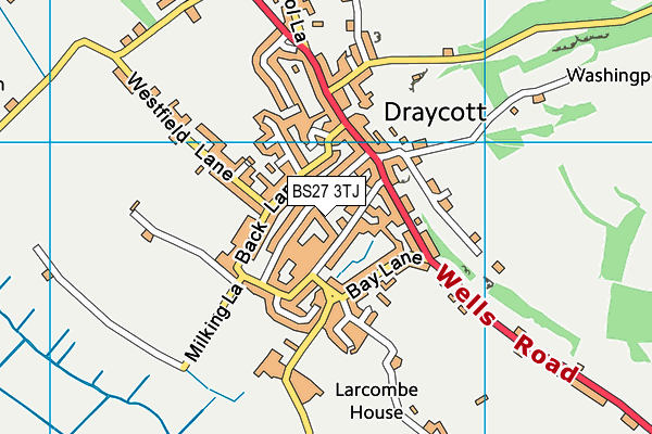 BS27 3TJ map - OS VectorMap District (Ordnance Survey)