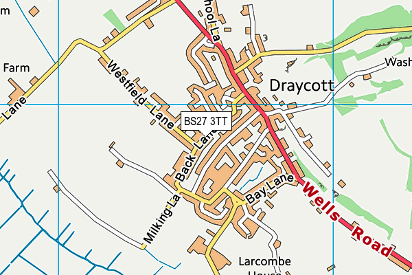 BS27 3TT map - OS VectorMap District (Ordnance Survey)