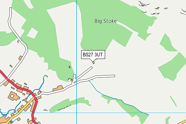 BS27 3UT map - OS VectorMap District (Ordnance Survey)