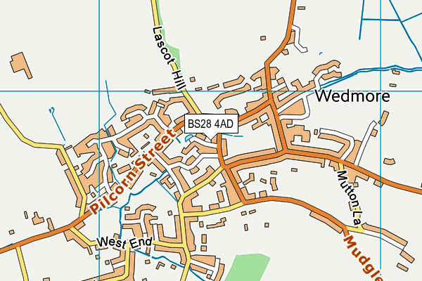 BS28 4AD map - OS VectorMap District (Ordnance Survey)