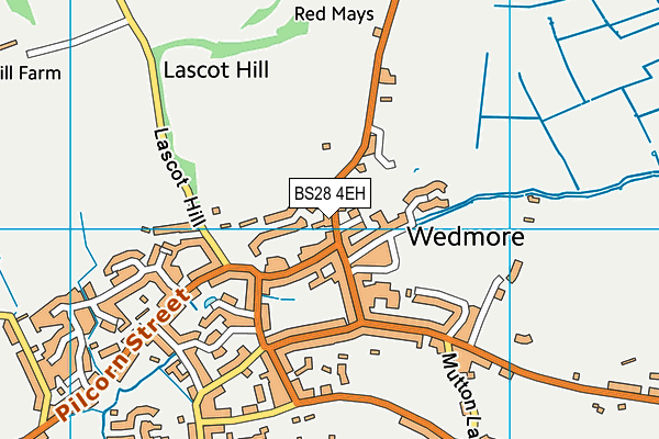 BS28 4EH map - OS VectorMap District (Ordnance Survey)