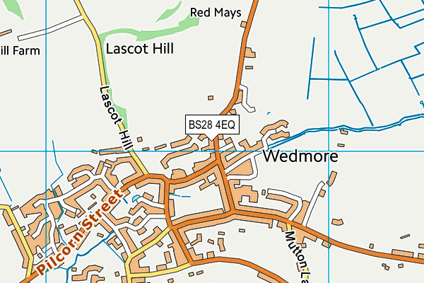 BS28 4EQ map - OS VectorMap District (Ordnance Survey)